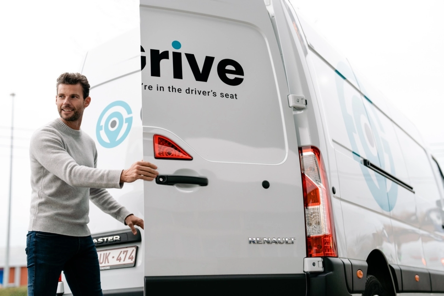 Je bestelwagen staat in de garage?